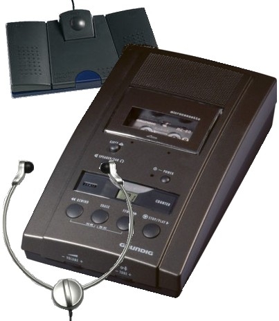Grundig DT3110 Micro Cassette Transcriber