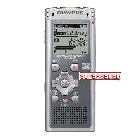 OLYMPUS WS-750M DIGITAL VOICE RECORDER