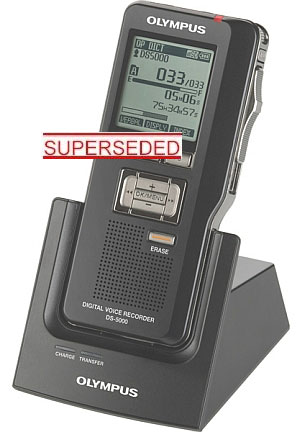 OLYMPUS DS-5000 DIGITAL VOICE RECORDER