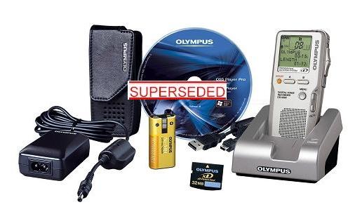 XD Card Included Olympus DS4000 Professional Digital Voice Recorder 
